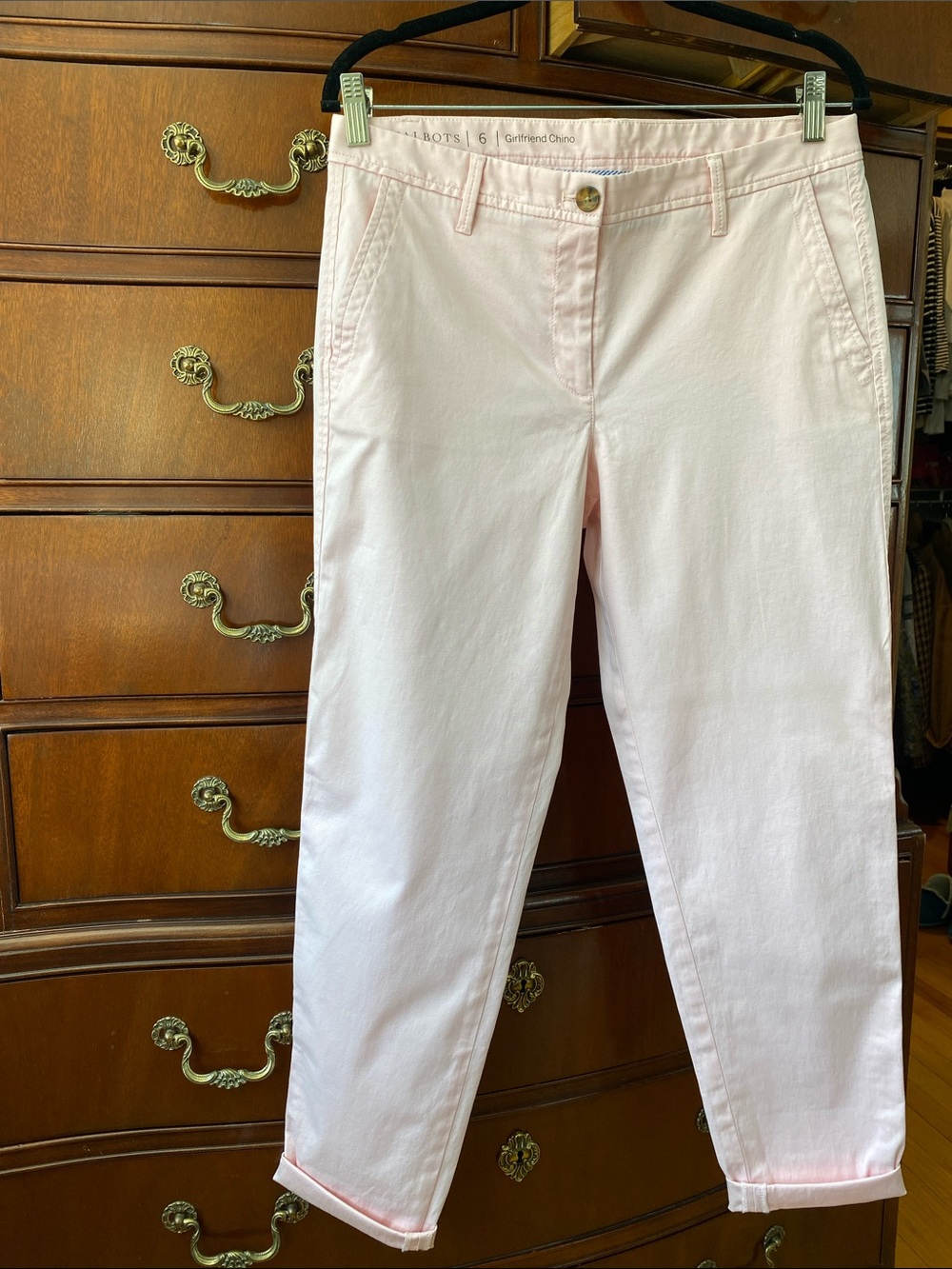 Talbots Soft Pink Chino Pants